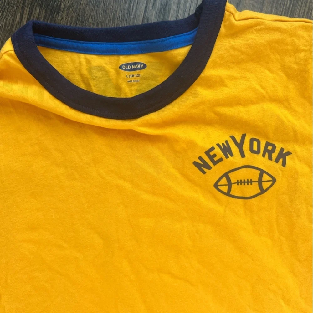 NWOT Old Navy New York Kids Yellow and Reebok Blue Basketball T-Shirts